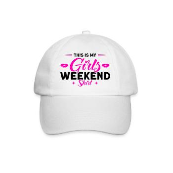 Maid of Honor Girls Evening Party Ladies Gift - Baseball Cap - white/white - Front