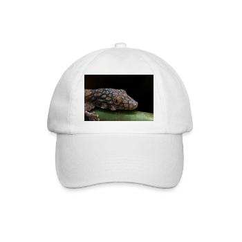 Eurydactylodes symmetricus - Neukaledonian gecko - Baseball Cap - white/white - Front