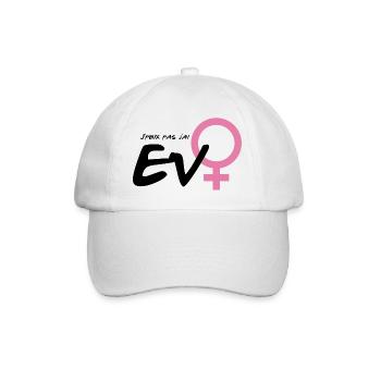 EVJF - Casquette classique - blanc/blanc - Devant