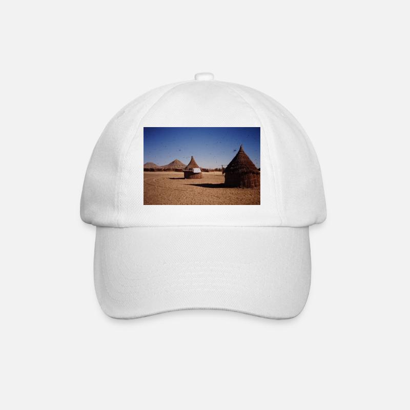 Egypt - Baseballkappe - Weiß/Weiß