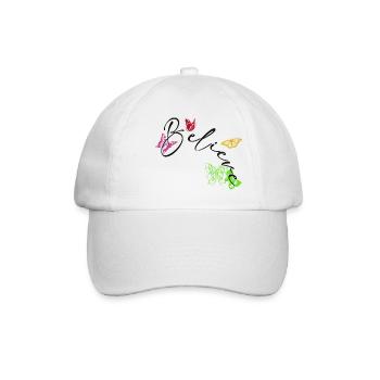Croire - Casquette classique - blanc/blanc - Devant