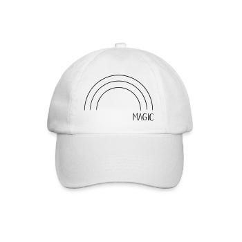Magic Rainbow - Baseball Cap - white/white - Front