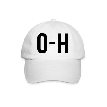 O-H - Baseball Cap - white/white - Front