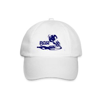 BMX - Baseballkappe - Weiß/Weiß - Vorne