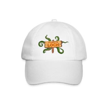 Welcome to the Loch (lake) Scotland Spooky - Baseball Cap - white/white - Front