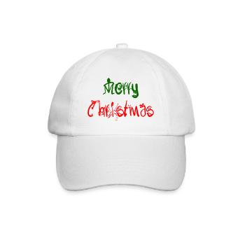 Joyeux Noël. Joyeux Noël - Casquette classique - blanc/blanc - Devant
