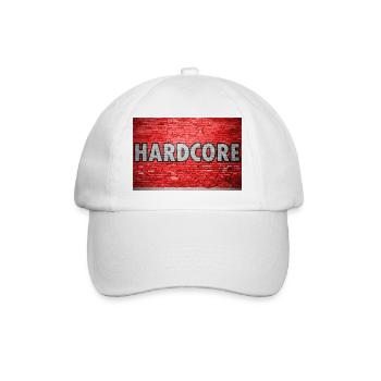 Graffiti mural de briques hardcore - Casquette classique - blanc/blanc - Devant