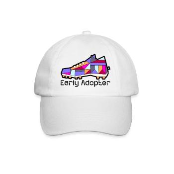 Shoe 1 - Baseballkappe - Weiß/Weiß - Vorne