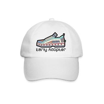 Shoe 3 - Baseballkappe - Weiß/Weiß - Vorne