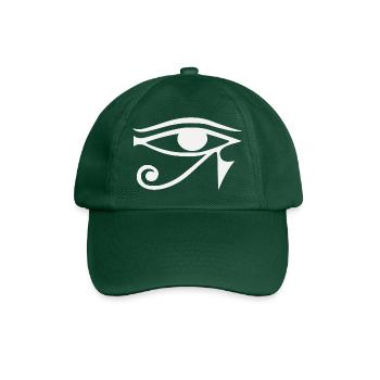 Eye of Horos - Baseball Cap - bottle green - Front