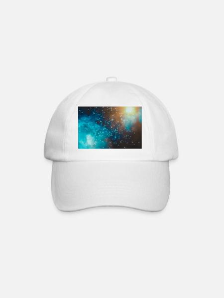 Kosmos - Baseballkappe - Weiß/Weiß