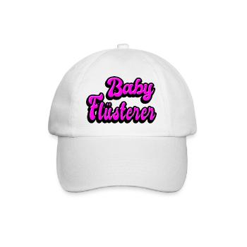 Chuchoteur de bébé - Casquette classique - blanc/blanc - Devant