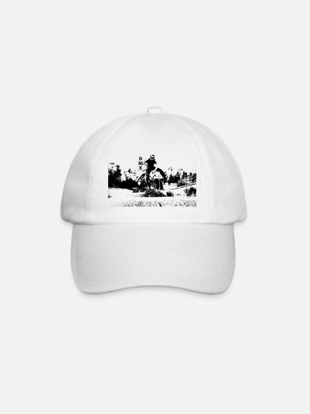 bmx race - Casquette classique - blanc/blanc