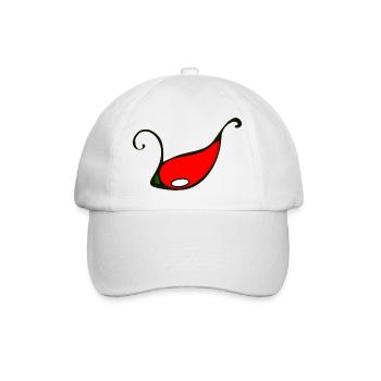 Chili - Baseballkappe - Weiß/Weiß - Vorne