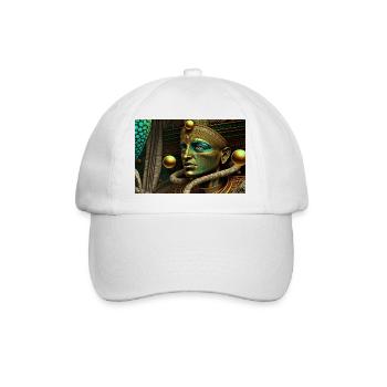 god by daniel costa - Baseball Cap - white/white - Front