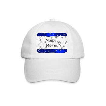 MG Kriti Place Sign Moires - Baseball Cap - white/white - Front