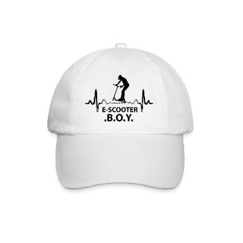 E-Scooter Scooter - Casquette classique - blanc/blanc - Devant