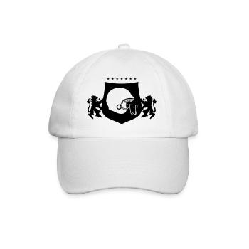 football helmet - Baseballkappe - Weiß/Weiß - Vorne