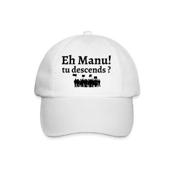 réforme des retraites, retraites, retraite - Casquette classique - blanc/blanc - Devant