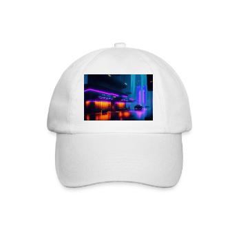 Image future de l’IA-Art - Casquette classique - blanc/blanc - Devant
