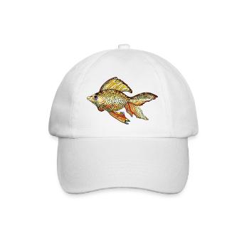 Poisson - Casquette classique - blanc/blanc - Devant