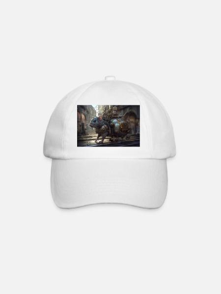 Cité des rats - Casquette classique - blanc/blanc
