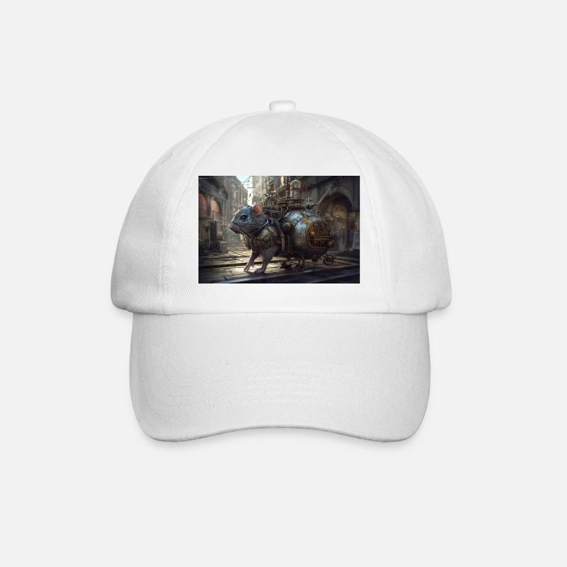 Cité des rats - Casquette classique - blanc/blanc