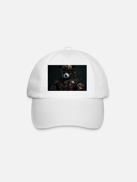 Panda 4 - Casquette classique - blanc/blanc