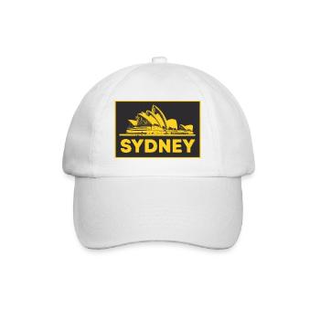 Sydney, Australia Opera House - Baseball Cap - white/white - Front