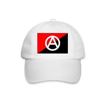 Anarchy - Baseball Cap - white/white - Front