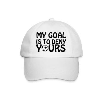 Fußball Soccer - Baseball Cap - white/white - Front