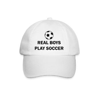 Fußball Soccer - Baseball Cap - white/white - Front