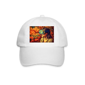 Vivid Dream VR Odyssey - Baseball Cap - white/white - Front