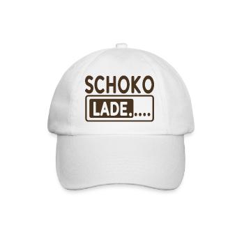 Chocolat - Casquette classique - blanc/blanc - Devant