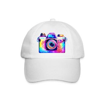 Photographer Funny Photographers Photographing Camera - Baseball Cap - white/white - Front