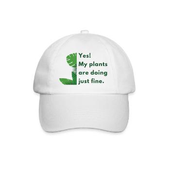 Quote Hive - Baseball Cap - white/white - Front