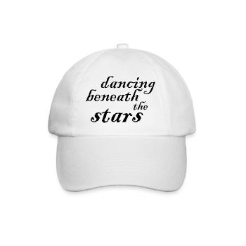 Dancing Dance Music - Baseballkappe - Weiß/Weiß - Vorne