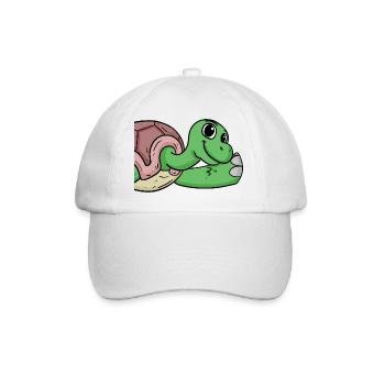 Salutation des tortues - Casquette classique - blanc/blanc - Devant