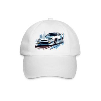 JDM Japan Motorsport Tuning Car 90s T-Shirt AI Gen - Casquette classique - blanc/blanc - Devant