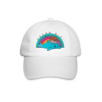 For big dreams - Baseball Cap - white/white - Front