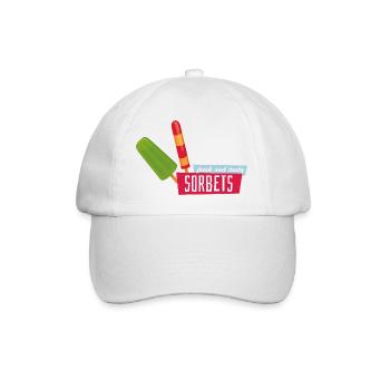 Sommer - Baseballkappe - Weiß/Weiß - Vorne