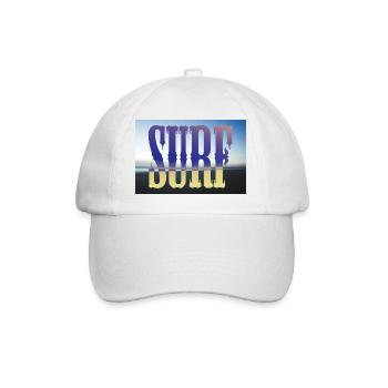 SURF Vie - Casquette classique - blanc/blanc - Devant