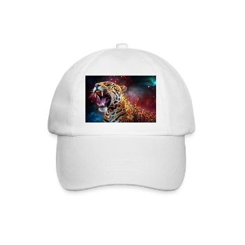 Wild Jaguar - Baseball Cap - white/white - Front