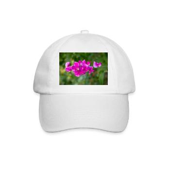 everlasting pea perennial pea Lathyrus latifolius - Baseball Cap - white/white - Front