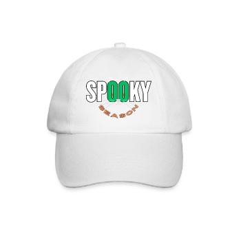 Creepy season - Baseball Cap - white/white - Front
