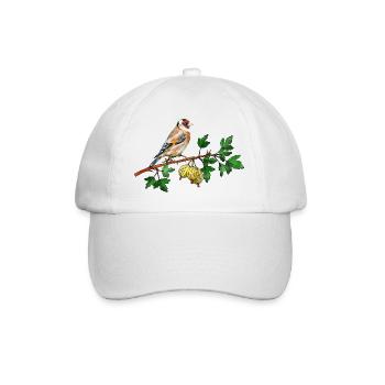 Oiseau - Casquette classique - blanc/blanc - Devant