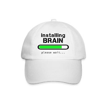 Installation von Brain - Baseballkappe - Weiß/Weiß - Vorne