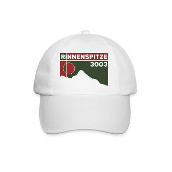 Rinnenspitze mountain hike via ferrata Stubaital - Baseball Cap - white/white - Front