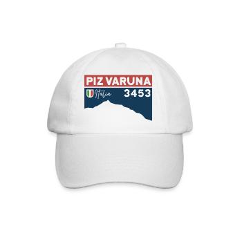 Piz Varuna Ski Touring Ski Resort Hiking Normal Route - Baseball Cap - white/white - Front