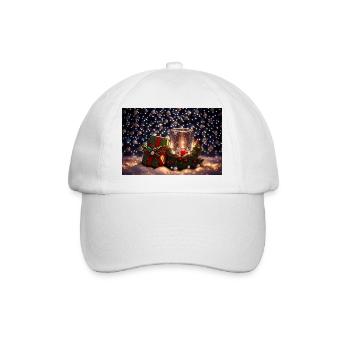 Noël - Casquette classique - blanc/blanc - Devant